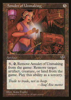 Amulet of Unmaking